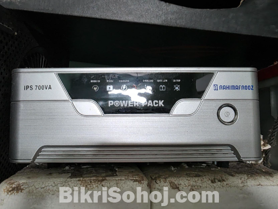Rahimafrooz 700 VA IPS with 100 AH Battery